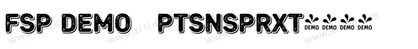 FSP DEMO   PTSnsPrxt字体转换